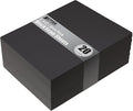 Better Office Products Black EVA Foam Sheets, 20 Pack, 6mm Extra Thick by BetterOfficeProducts