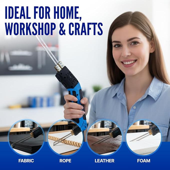 300W Electric Hot Knife Foam Cutter – Heavy-Duty Air-Cooled Styrofoam Cutting - Image 7