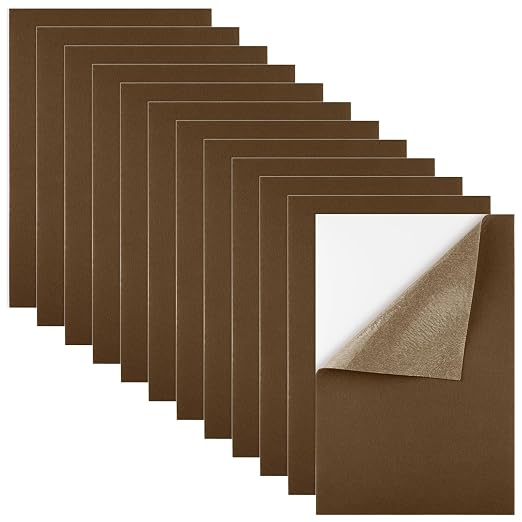 Morcheiong 12 Pcs Self Adhesive Felt Sheet Soft Felt Sheets by Morcheiong