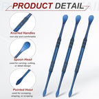 HARFINGTON 11pcs Wax Carving Tool 4.75" Double-Headed Stainless Steel Sculpture - Image 3