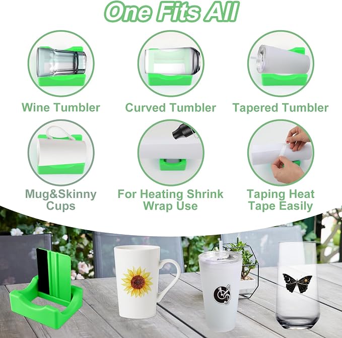 Silicone Cup Cradle for Tumblers, Tumbler Holder for Crafts - Image 5
