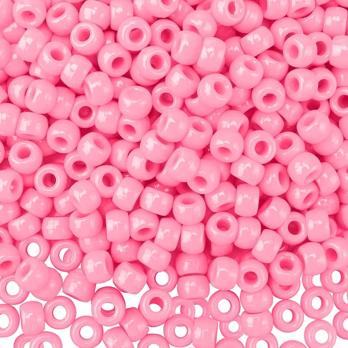 1100pcs Pony Beads, Friendship Bracelet Beads Kit, Bead by QPIXVB