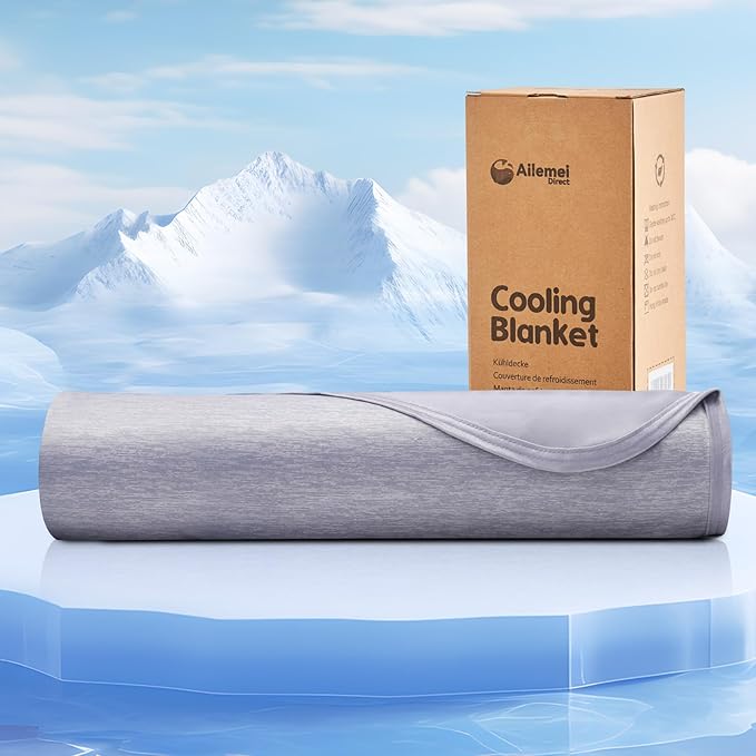 Ailemei Direct Cooling Throw Blanket by AilemeiDirect
