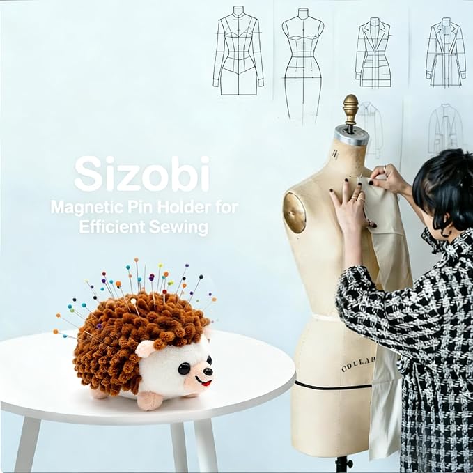 Sizobi Plush Hedgehog Pin Cushion - Image 6