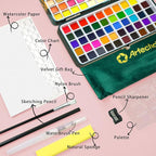 Artecho Watercolor Paint Set 100 Colors - Image 3
