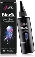 LET'S RESIN Black Epoxy Resin Pigment Paste, 100ml High Concentrated | Epoxy by LETSRESIN