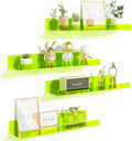 upsimples 4 Pcs 15" Acrylic Shelves by upsimples