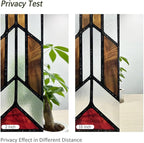 Faux Stained Glass Window Film, Decorative Window Privacy Film - Image 2