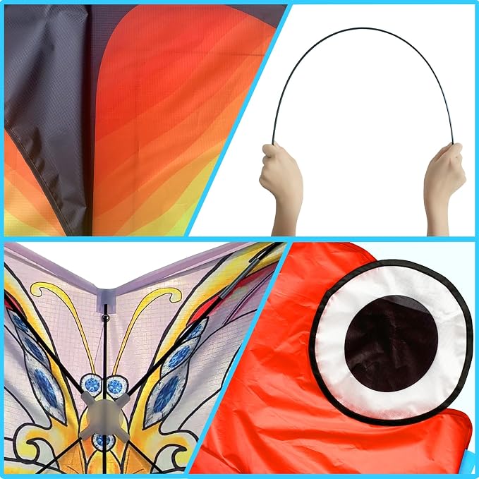 Xida Octopus Kite for Kids Ages 4-8, Professional Kites for Beginners and Adults - Image 6