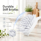 Amazer 4 Pack Dish Brush with Handle, Kitchen Scrub Brushes - Image 2