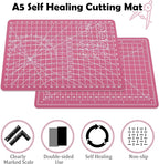 Sewing Cutting Mat 8in x 6in, Small Self Healing Cutting Board A5 Rotary - Image 3
