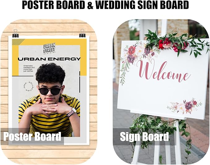EPHECH 30Pack 12" x 16.5" White Foam Board - Image 6