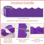 6 Rolls 196.8 Ft Bulletin Board Borders - Image 4