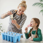 10-Count Popsicle Mold with 200 Sticks, 200 Bags, 10 Reusable Sticks | Silicone - Image 7