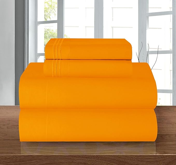 Elegant Comfort Luxury 1500 Premium Hotel Quality Microfiber 4-Piece Sheet Set - Image 2