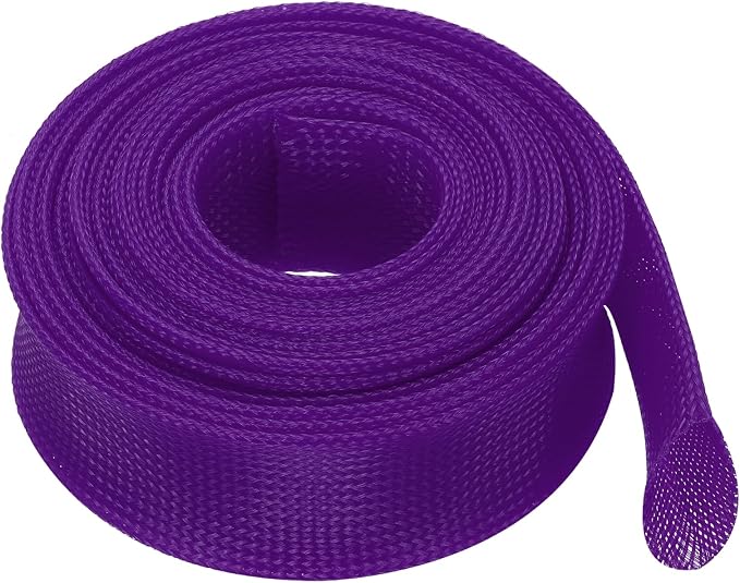 uxcell Expandable Sleeving, 2-inch 25ft Cable Sleeve by uxcell