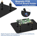 Drdefi Magnetic Helping Hands Soldering Station 12X Magnifying Lamp Third Hand - Image 6