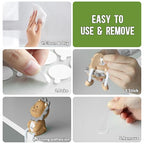 Double Sided Tape Sticky Dot Stickers 100PCS, Removable Sticky Putty No Trace - Image 4