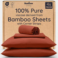 Bambaw 100% Viscose Derived from Bamboo Sheets Full Size Set – 4pcs Set of Full by Bambaw