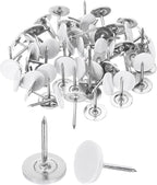 uxcell 150Pcs Upholstery Tacks, 11mmx17mm Flat Head Thumb Tack Decorative by uxcell