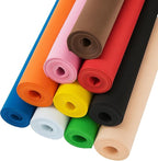 Do²ping 10 Colors Eva Foam Sheets roll, 2mm 10PCS EVA Craft Foam 49''x13.5'' by Do%C2%B2ping