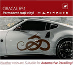 ORACAL 651 Gloss Brown Permanent Vinyl Tape Roll – Premium Adhesive Film - Image 4