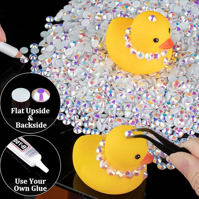 5000pcs 2mm Resin Rhinestones Bulk - Image 5