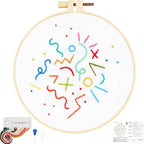 Beginners Embroidery Stitch Practice Kits, Easy Hand Embroidery Starters Kit by Unknown