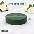 Pack of 6 FLOFARE Round Floral Foam Blocks - Image 2