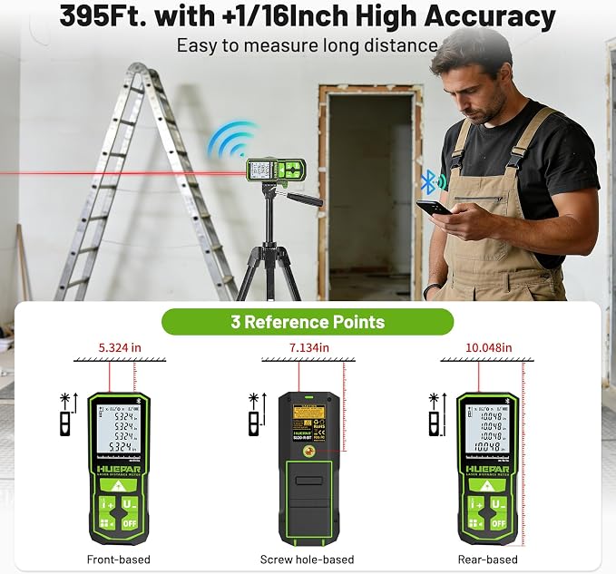 Laser Distance Measure 395 Feet - Image 5