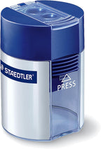 STAEDTLER Double-Hole Tub Pencil Sharpener: Dual Size Manual Sharpener - Image 4