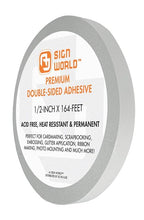 Best 1/2" Ultra-Thin Permanent Double-Sided Tape by AJSignWorld