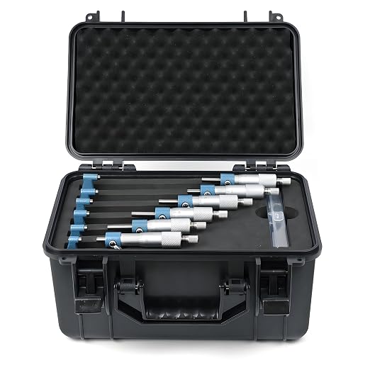 HDLNKAK 0-6 inch Outer Diameter Micrometer Set, 6-Piece high-Precision - Image 3