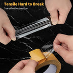 Ultra-Thin Clear Double Sided Tape 0.6Inch X 66Feet Two Sides Sticky Tape - Image 4