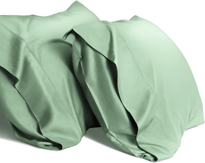 WishSmile Standard Pillow Cases Cooling Pillowcases Set of 2 Breathable Cool by WishSmile