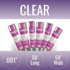Grafix Dura-Lar 0.001" Film, Ultra Clear, Glossy 54" x50' Material, - Image 2