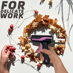 Cordless Hot Glue Gun Smart Power-Off, Mini Glue Gun Kit USB-C Rechargeable | - Image 8