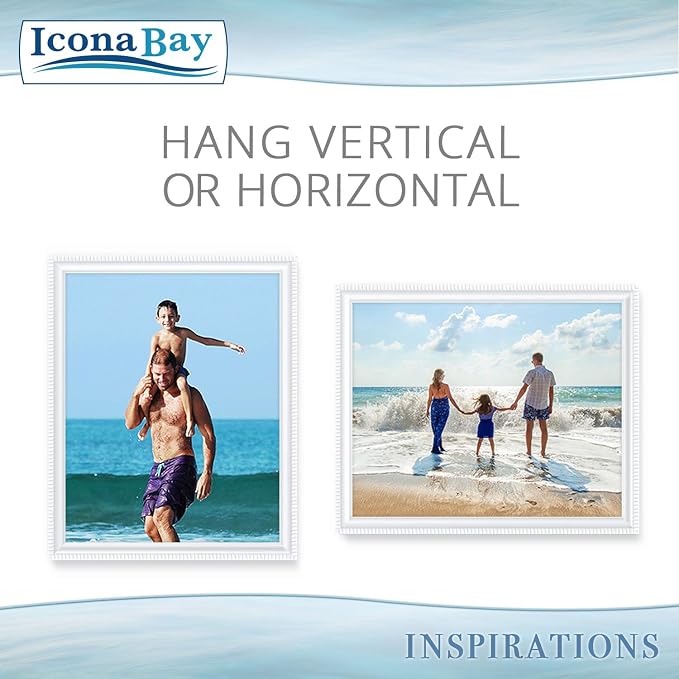 Icona Bay 8x10 Picture Frames, 6 Pack, Contemporary, Inspirations | These Icona - Image 7