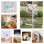 2 Pack Acrylic Sheets, Cranviech Clear Cast Plexiglass Sheet 12" x 16" x 1/8" - Image 7