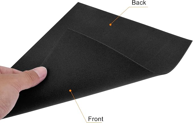 uxcell Black EVA Foam Sheets, 11.8x7.9 in 1.8mm Thick Handicraft Foam Paper - Image 4