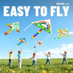 DIY Kite Making Kits for Boys and Girls, Extremely Easy to Fly ，Gifts for Kids - Image 3