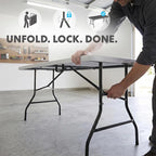 SIMPLI-Magic White Foldable Table, and Catering - Image 5