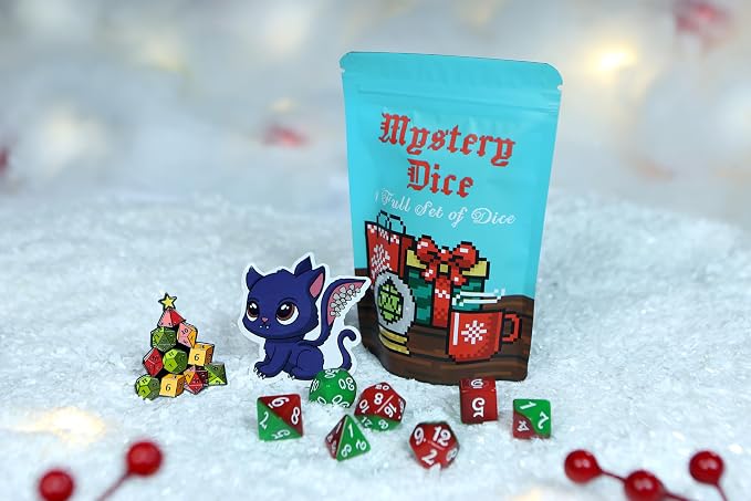 1985 Games Holiday Mystery Dice Bag – Unique DND Gifts - Image 9