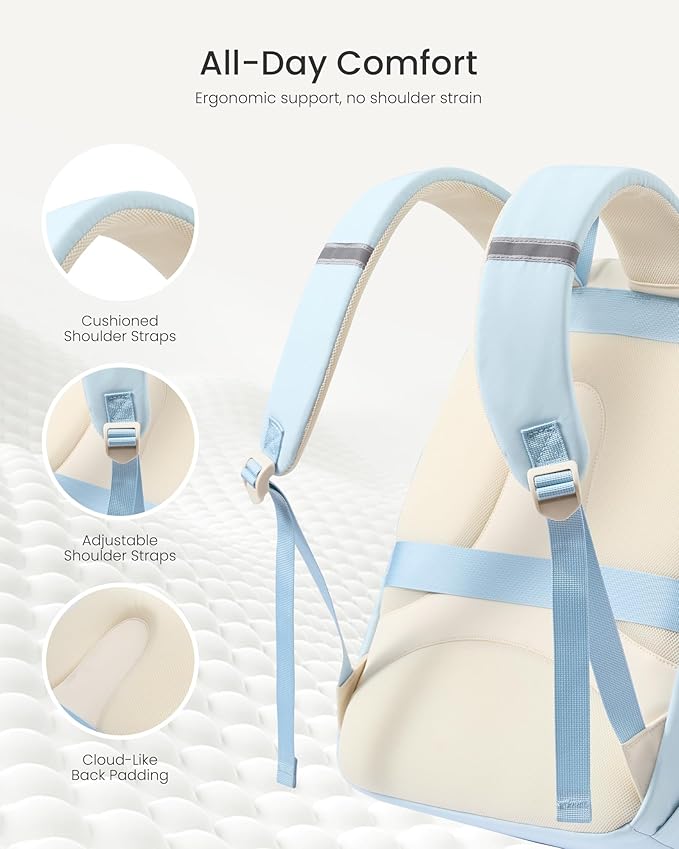 LOVEVOOK School Backpack for Teen Girls & College Students, Large Capacity - Image 3