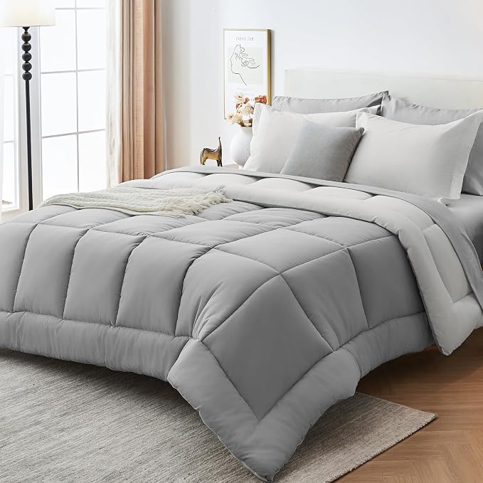 Sasttie Queen Comforter Set, 7 Pieces Bed in a Bag Queen, Complete Bedding Set by SASTTIE