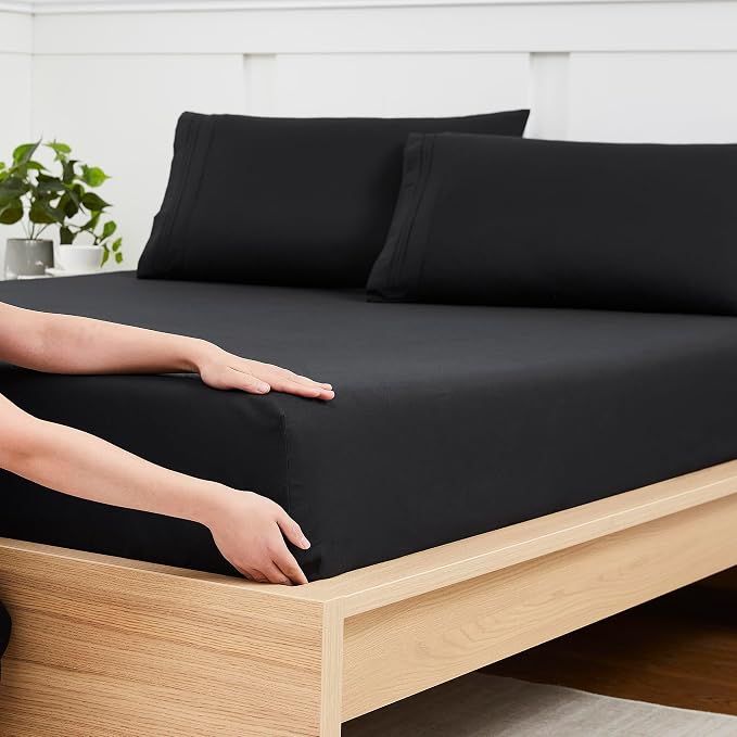 Full Size Fitted Sheet Only by SweetHomeCollection