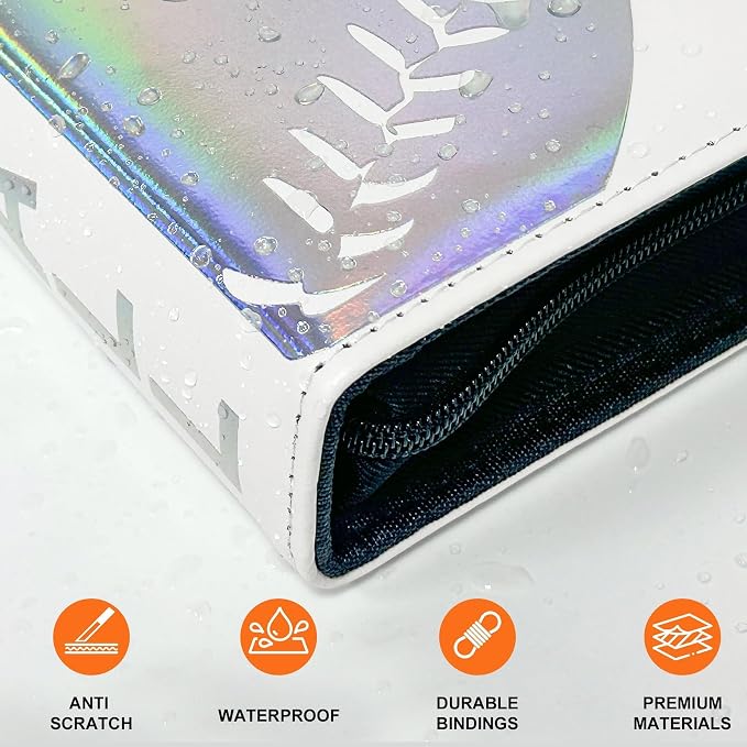 Custom Card Binder 400 Pocket, DIY Anime Sports Cover Design, Portable - Image 6