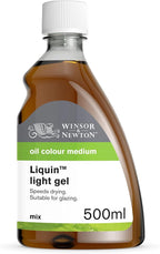 Winsor & Newton Liquin Light Gel Medium, 500ml Bottle by WinsorNewton