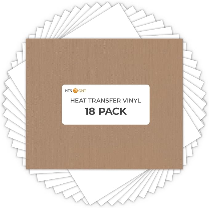 HTVRONT White HTV Heat Transfer Vinyl by HTVRONT