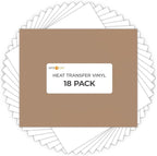 HTVRONT White HTV Heat Transfer Vinyl by HTVRONT